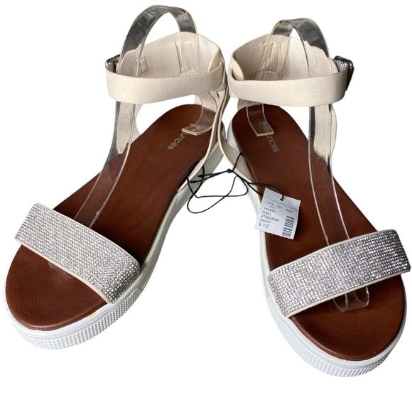 🆕 Rhinestone Gladiator Sandals - Picture 2 of 5